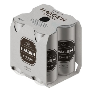 Picture of Haagen Strong 7.2% 4pack Cans 500ml